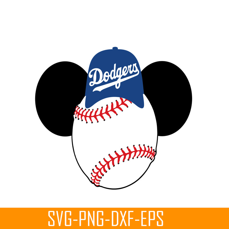 MLB011223138-LA Dodgers The Mickey SVG, Major League Baseball SVG, MLB Lovers SVG MLB011223138.png