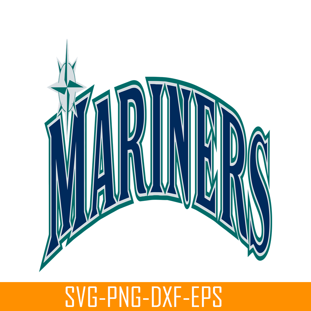 MLB2041223113-Mariners The Blue Text SVG, Major League Baseball SVG, Baseball SVG MLB2041223113.png