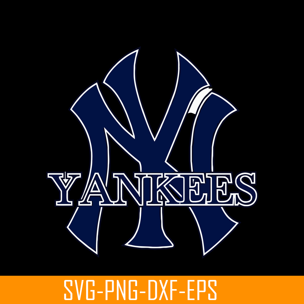 MLB204122332-NewYork Yankees Baseball Team SVG, Major League Baseball SVG, Baseball SVG MLB204122332.png