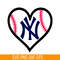 MLB204122337-NY Yankees The Heart SVG, Major League Baseball SVG, Baseball SVG MLB204122337.png