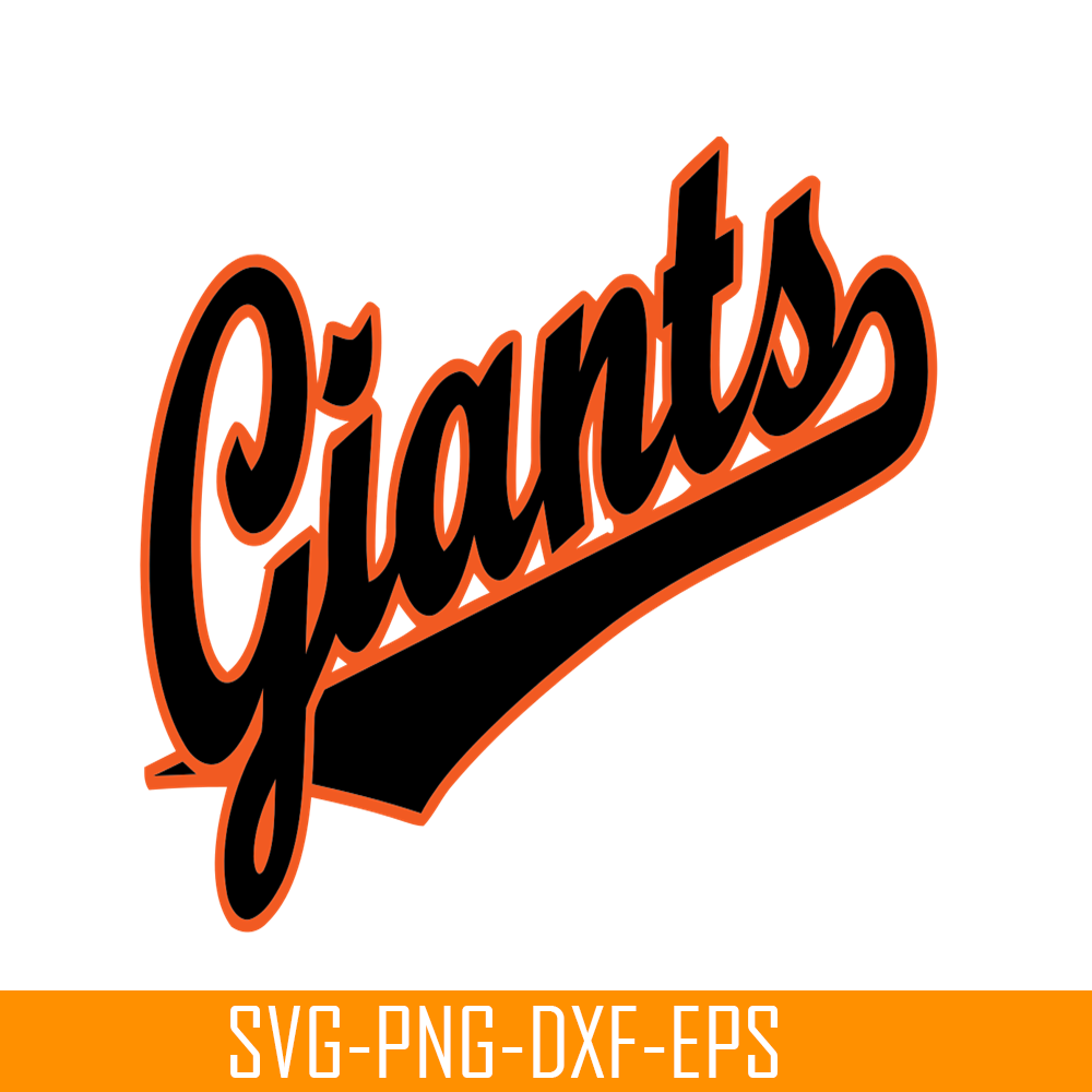 MLB204122387-Giants The Text SVG, Major League Baseball SVG, Baseball SVG MLB204122387.png
