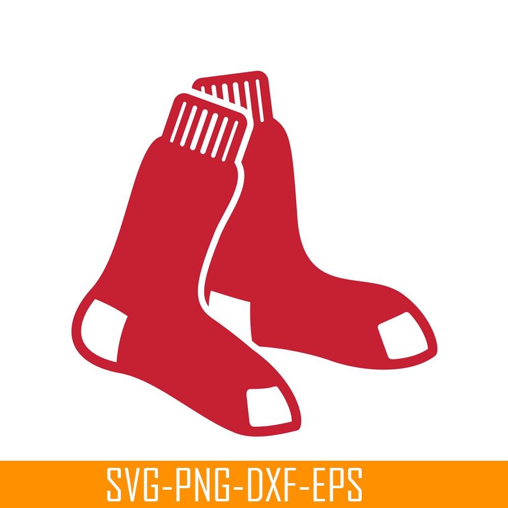 MLB30112338-Boston Red Sox The Socks SVG PNG DXF EPS AI, Major League Baseball SVG, MLB Lovers SVG MLB30112338.png