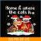 PNG141023122-Cats In Snow Winter Christmas Santa Hat X-mas Kitten Gift Long Sleeve T-Shirt Png.png