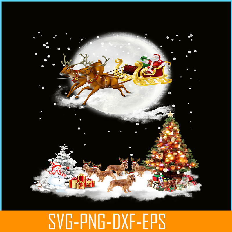 PNG141023123-Cavalier King charles spaniel Christmas Santa Xmas Gifts Men Sweatshirt Png.png