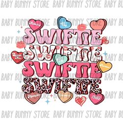 Swiftie Valentine Png, Cute Romantic Valentine'S Day Png, Heart Love Retro Png, Swiftie Lover Valentine Png, Happy