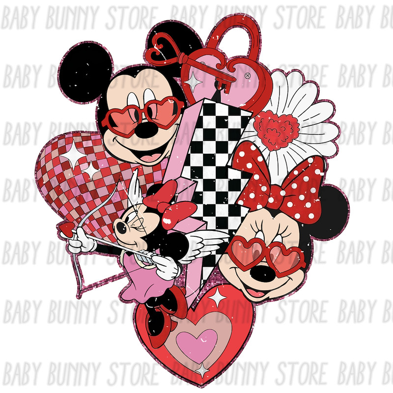 Retro Valentines Mickey Mouse png.jpg