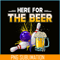 BEER28102326-Funny Bowling Hobby PNG Here For The Beer PNG Drinking Novelty Gifts PNG.png
