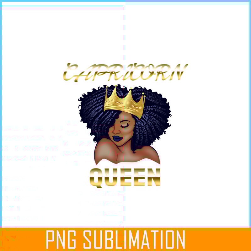 CPB28102326-Capricorn Queen PNG Queen Born December-January PNG Black Queen Birthday PNG.png