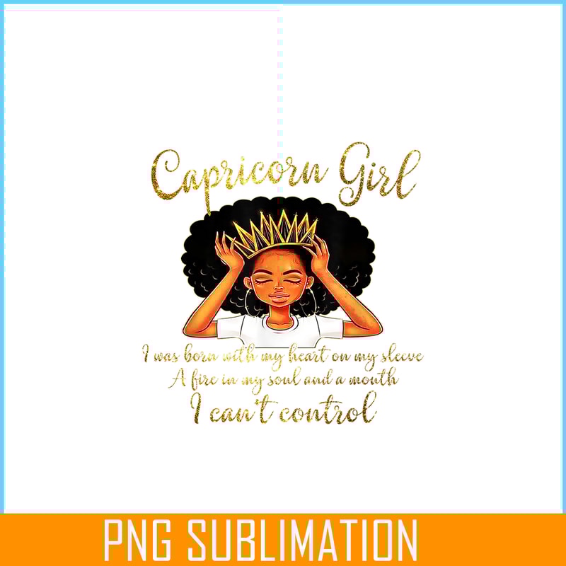 CPB28102358-Im a Capricorn Girl PNG Funny Birthday PNG Capricorn Traits PNG.png