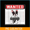 HL16102343-French Bulldog Wanted PNG, French Dog Artwork PNG, Bulldog Mascot PNG.png