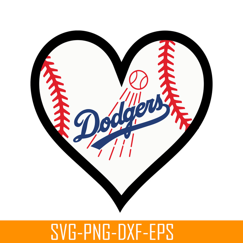 MLB011223118-Dodgers Heart SVG, Major League Baseball SVG, MLB Lovers SVG MLB011223118.png