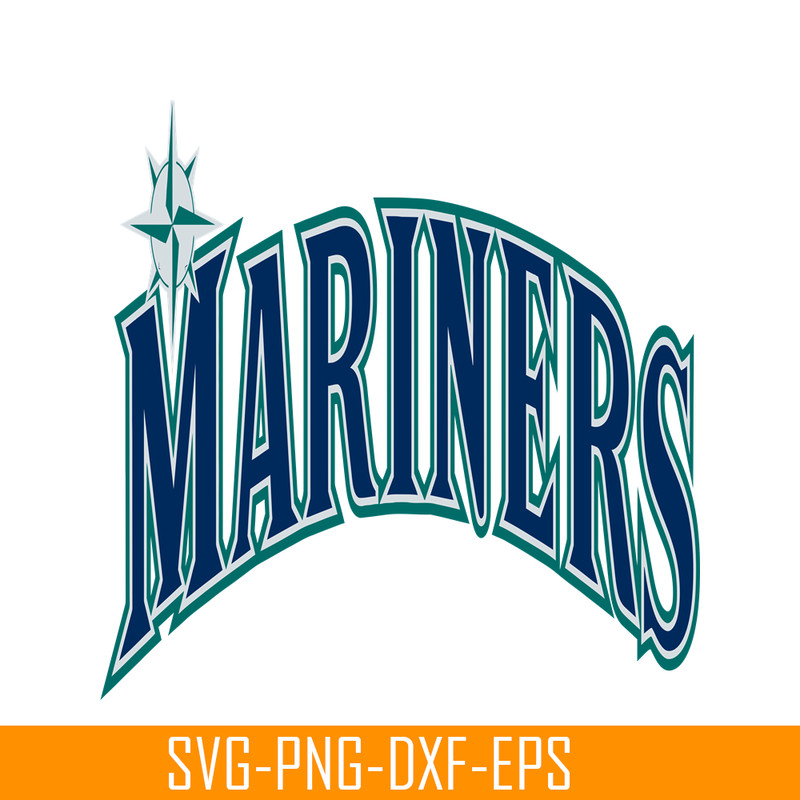 MLB2041223113-Mariners The Blue Text SVG, Major League Baseball SVG, Baseball SVG MLB2041223113.png