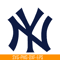MLB204122325-NewYork Yankees Simple Logo SVG, Major League Baseball SVG, Baseball SVG MLB204122325.png