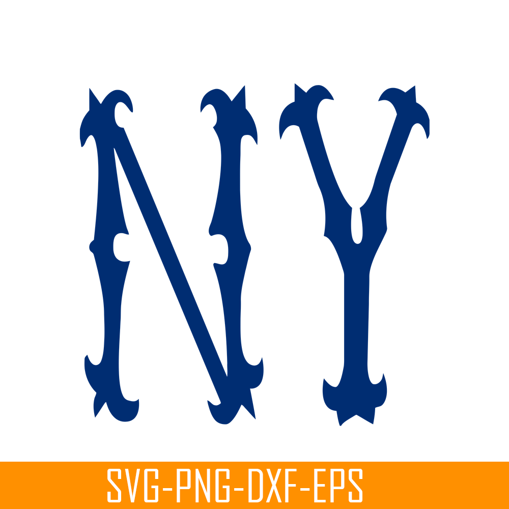 MLB204122338-NY Yankees The Blue Font SVG, Major League Baseball SVG, Baseball SVG MLB204122338.png