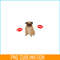VLT21102347-Pug And Kisses PNG, Animal Valentine PNG, Valentine Holidays PNG.png