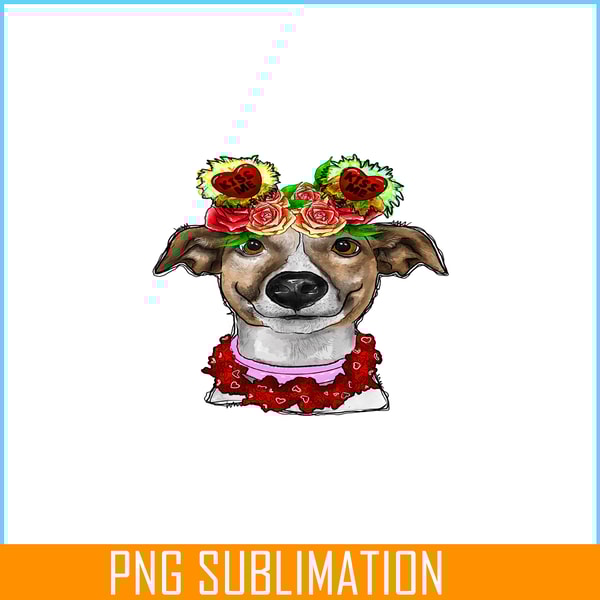 VLT19102335-Cute Dog Valentine Day PNG, Hearts Valentine PNG, Valentine Holidays PNG.png