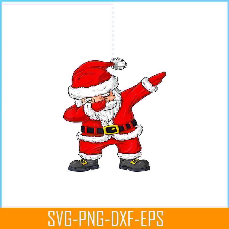 PNG141023150-Christmas Dabbing Santa Claus Boys Girls Kids Xmas Dab Gift T-Shirt Png.png