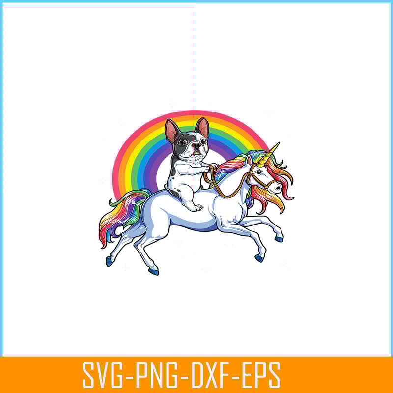 PNG14102358-French Bulldog Unicorn Shirt Girls Space Galaxy Frenchicorn T-Shirt Png.png