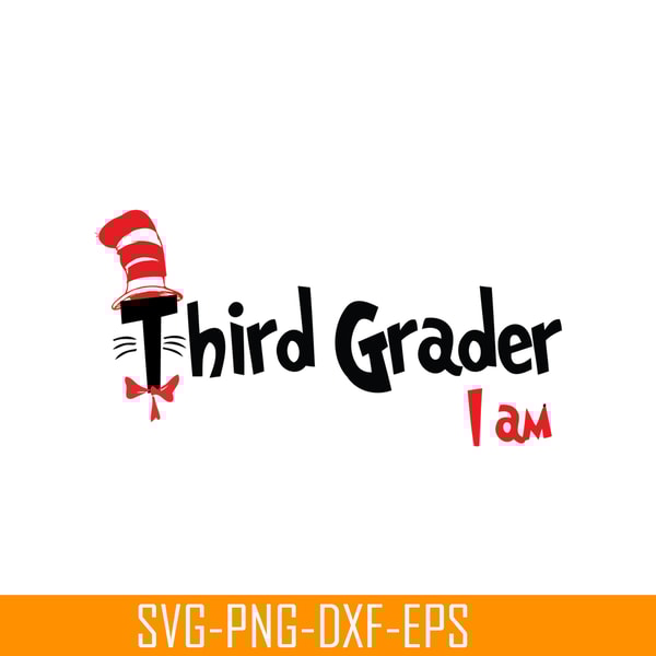 DS105122398-Third Grader SVG, Dr Seuss SVG, Dr Seuss Quotes SVG DS105122398.png