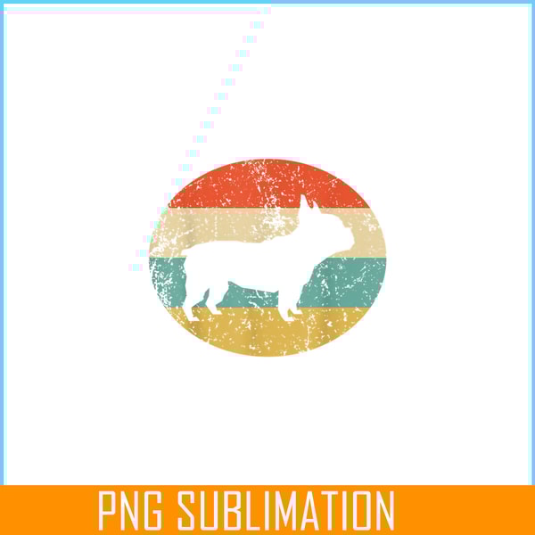 HL16102384-Retro French Bulldog PNG, Frenchie Dog Lover PNG, French Dog Artwork PNG.png
