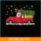 PNG14102372-Akita Red Car Truck Christmas Tree Funny Santa Xmas Dog T-Shirt Png.png