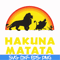 FN000158-Hakuna Matata svg, png, dxf, eps file FN000158.jpg