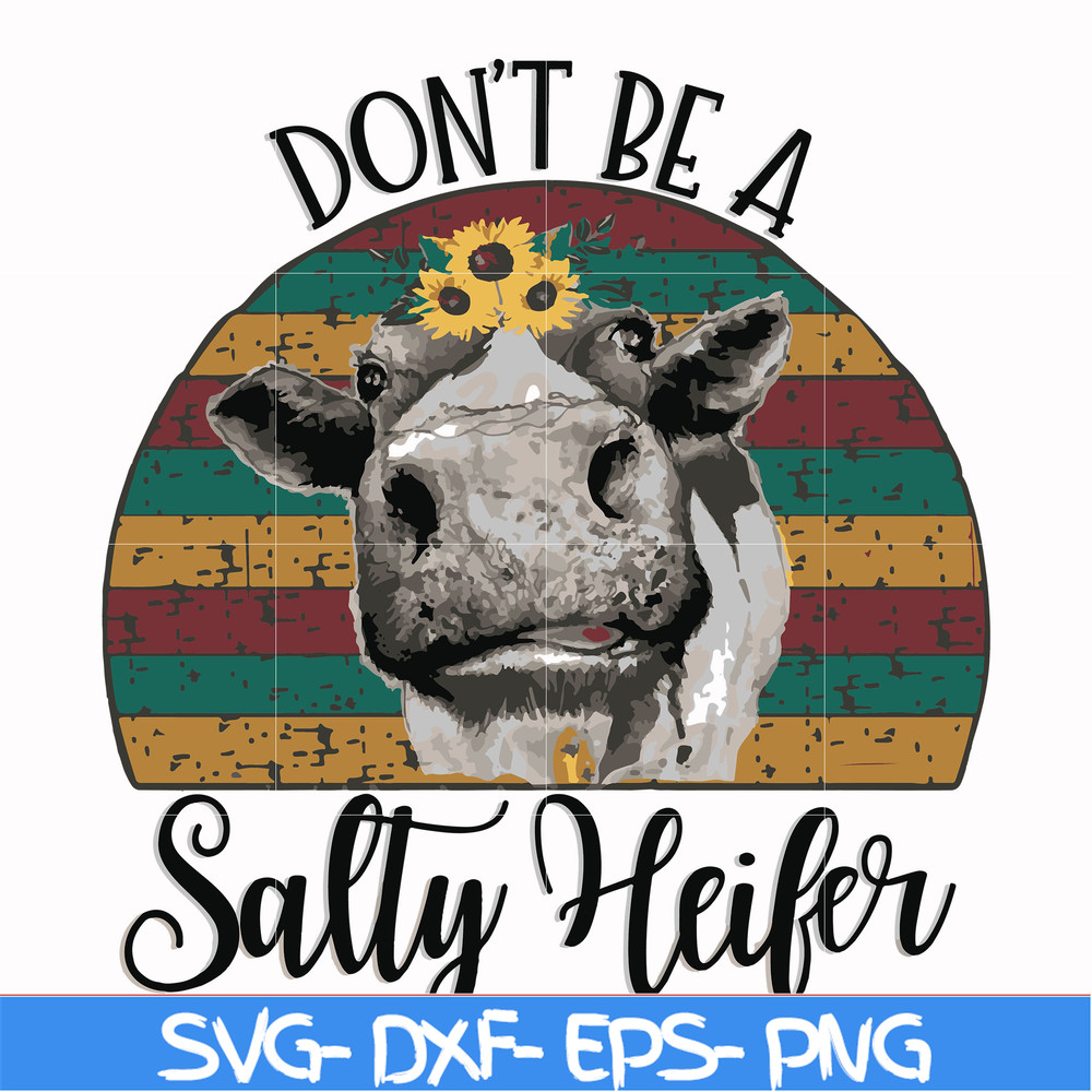 FN000372-Don't be a sally Heifer svg, png, dxf, eps file FN000372.jpg