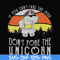 FN000772-If you can't take the stab don't poke the unicorn svg, png, dxf, eps file FN000772.jpg