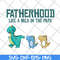 FTD26052104-Fatherhood like a walk in the park svg, png, dxf, eps digital file FTD26052104.jpg