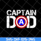 FTD28042112-Captain dad svg, Fathers day svg, png, dxf, eps digital file FTD28042112.jpg