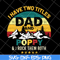 FTD29042120-I have two titles dad and poppy svg, Fathers day svg, png, dxf, eps digital file FTD29042120.jpg