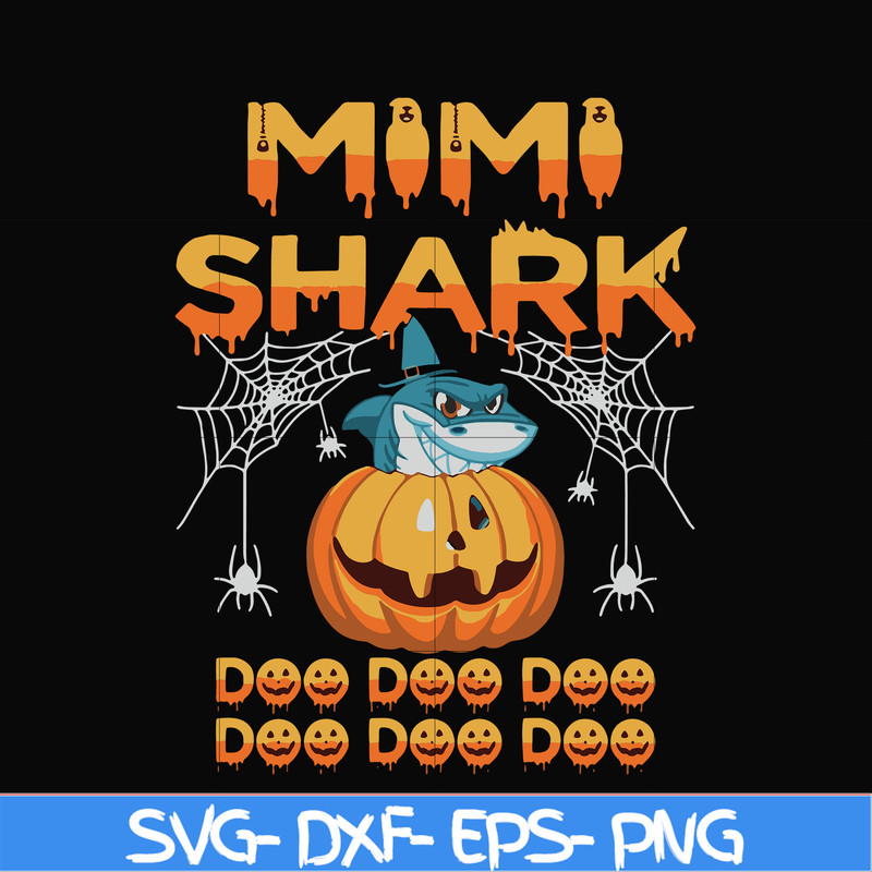 HLW0160-Mimi shark svg, png, dxf, eps digital file HLW0160.jpg