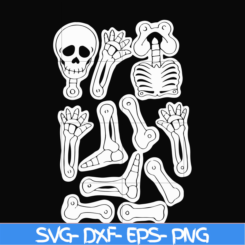 HLW2207208-Glow in the dark skeleton svg, halloween svg, png, dxf, eps digital file HLW2207208.jpg