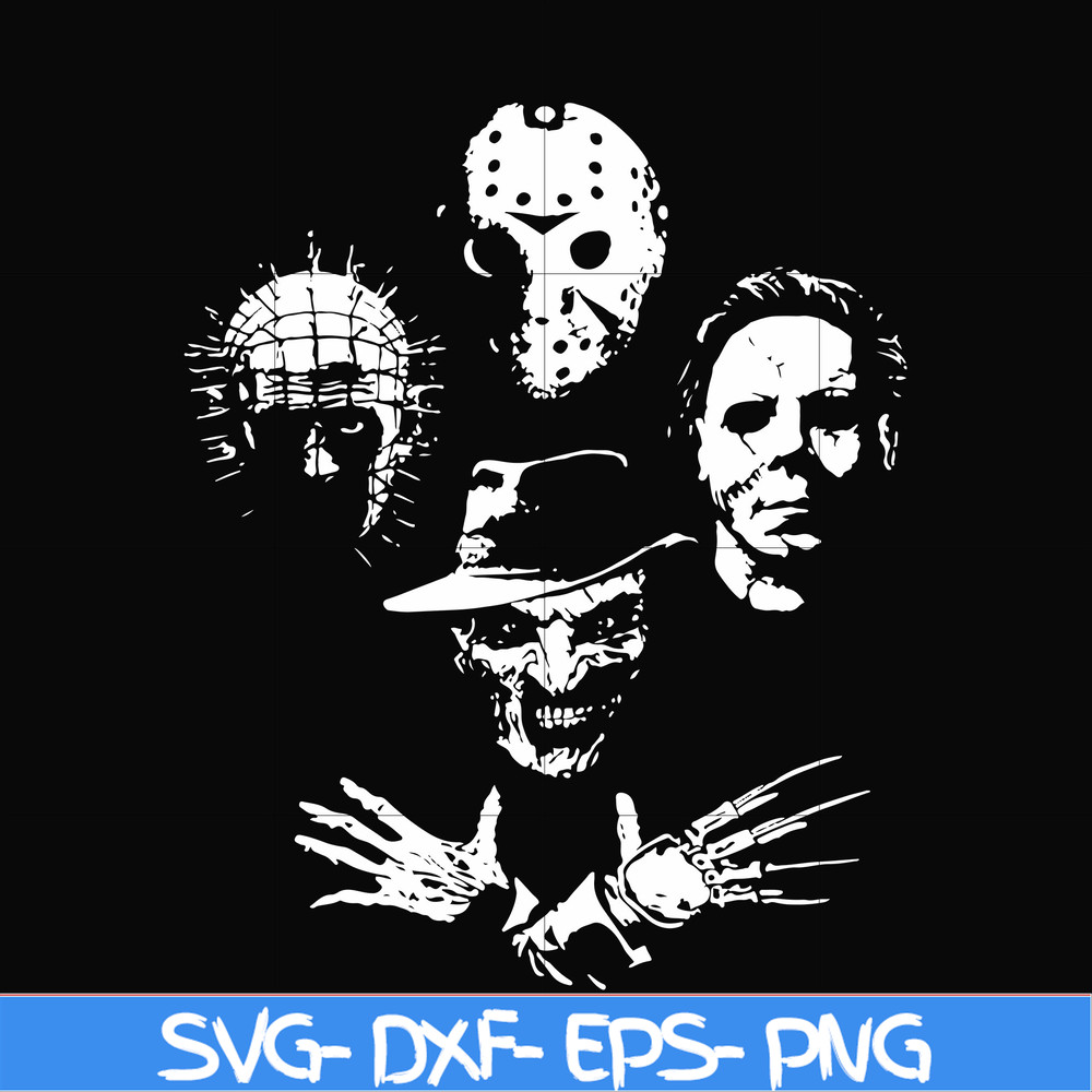 HLW2307207-Scary Friends Horror svg, Halloween svg, png, dxf, eps digital file HLW2307207.jpg