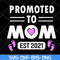 MTD15042104-Promoted to mom 2021 svg, Mother's day svg, eps, png, dxf digital file MTD15042104.jpg