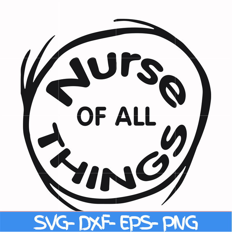 DR000162-Nurse of all things svg, png, dxf, eps file DR000162.jpg