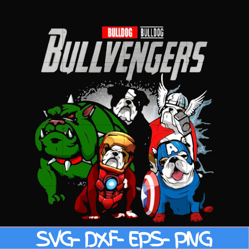 FN000411-Bullvengers svg, png, dxf, eps file FN000411.jpg