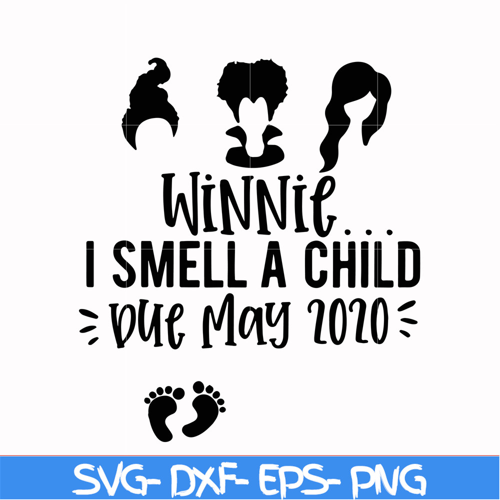HLW0120-i smell a child svg, png, dxf, eps digital file HLW0120.jpg