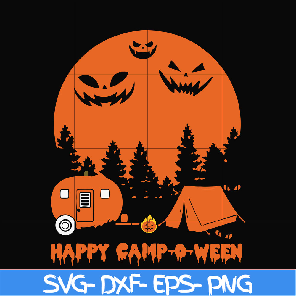 HLW2007204-Happy camp halloween svg, png, dxf, eps digital file HLW2007204.jpg