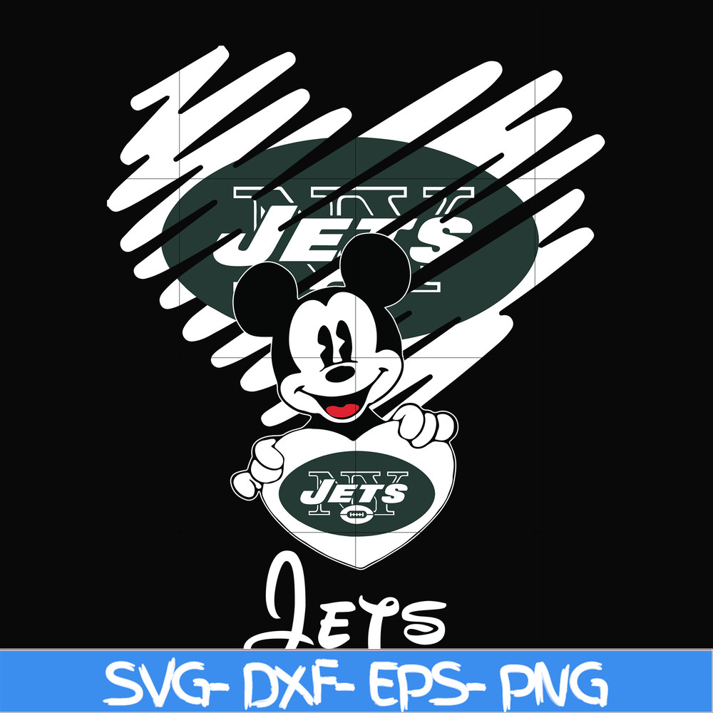 NNFL0044-Jets heart svg, png, dxf, eps digital file NNFL0044.jpg