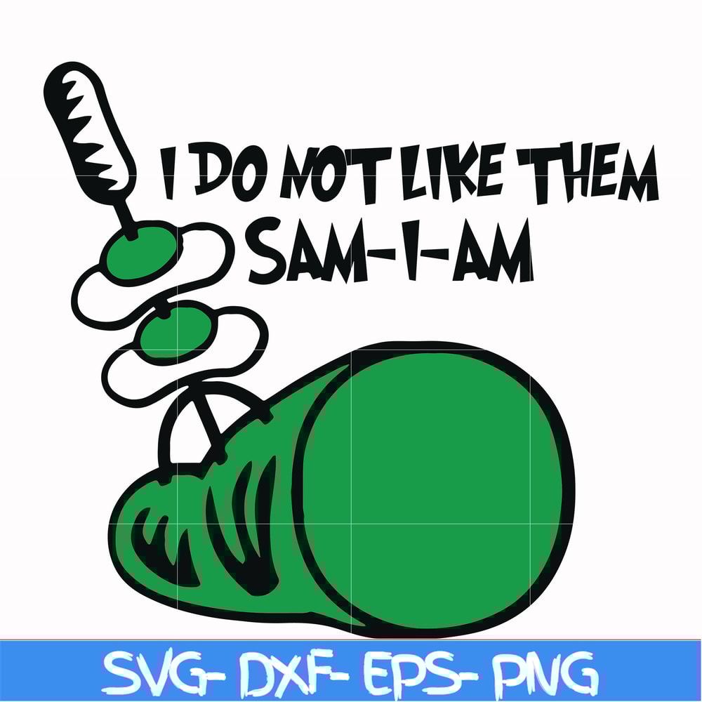 DR000123-I do not like them sam-I-am svg, png, dxf, eps file DR000123.jpg