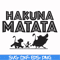 FN000157-Hakuna Matata svg, png, dxf, eps file FN000157.jpg