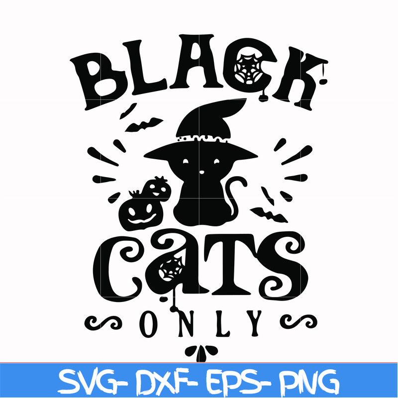 HLW21072019-Black cat only svg, halloween svg, png, dxf, eps digital file HLW2107219.jpg