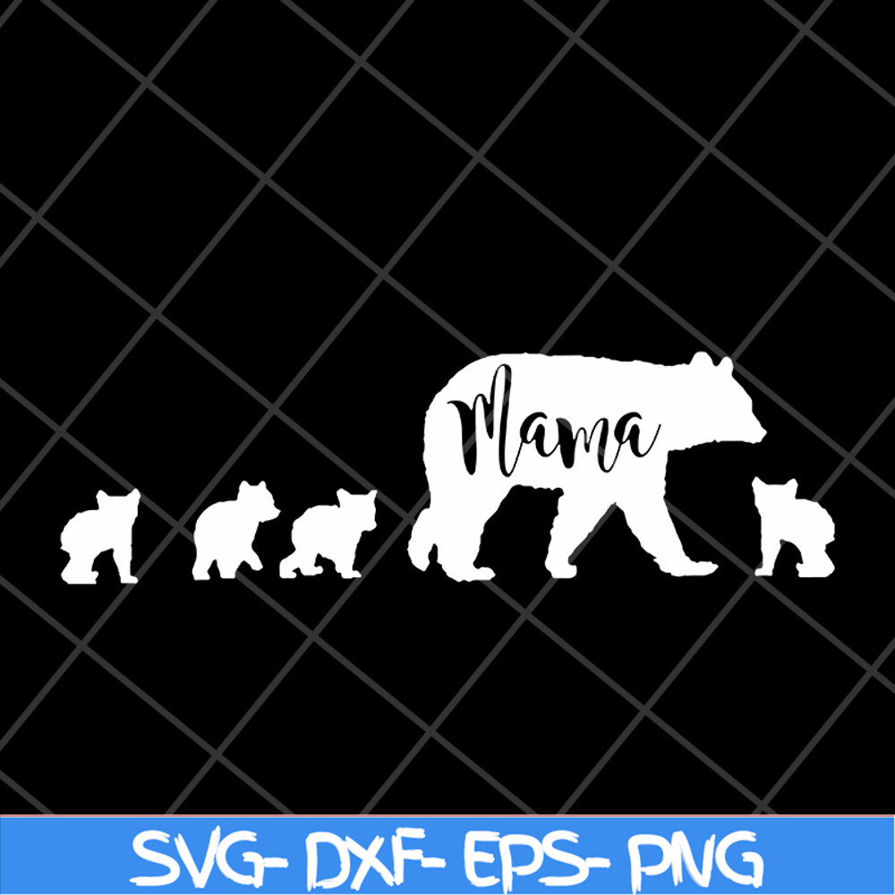 MTD03042127-Mama bears svg, Mother's day svg, eps, png, dxf digital file MTD03042127.jpg