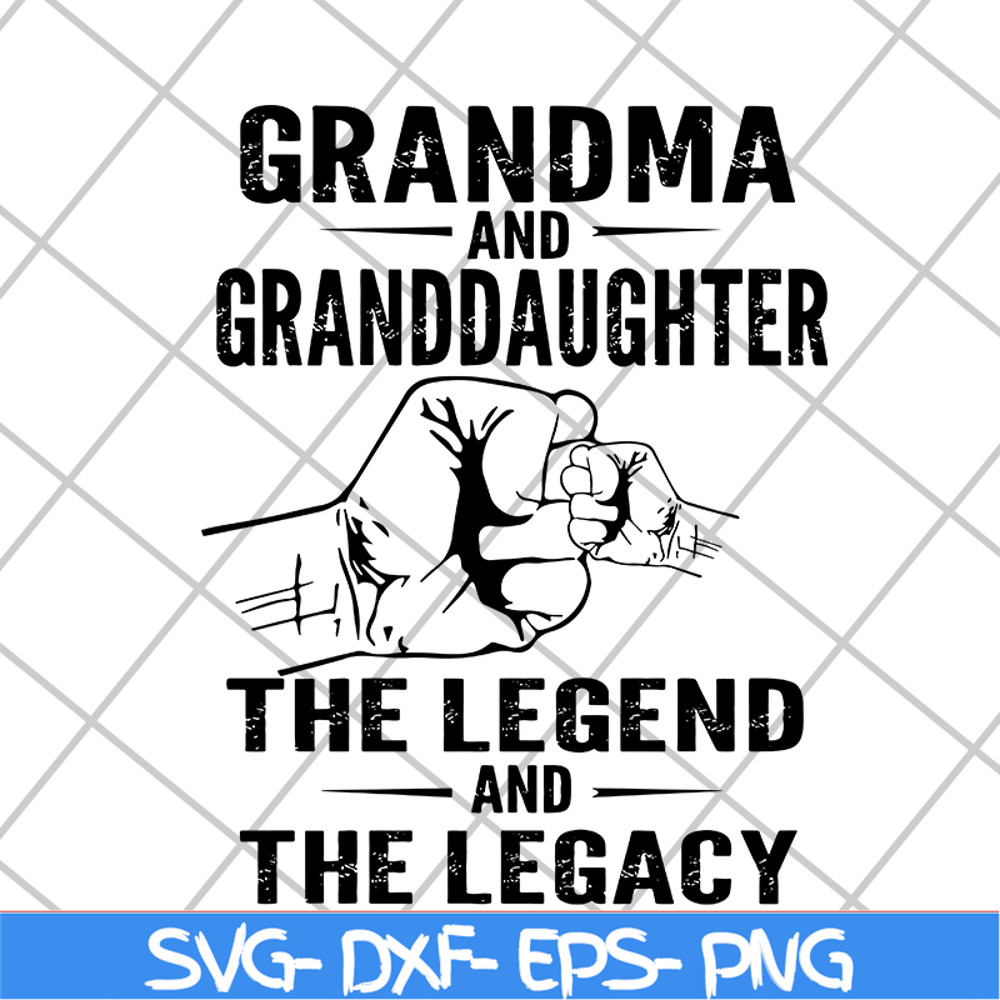 MTD05042141-Grandma and granddaughter svg, Mother's day svg, eps, png, dxf digital file MTD05042141.jpg