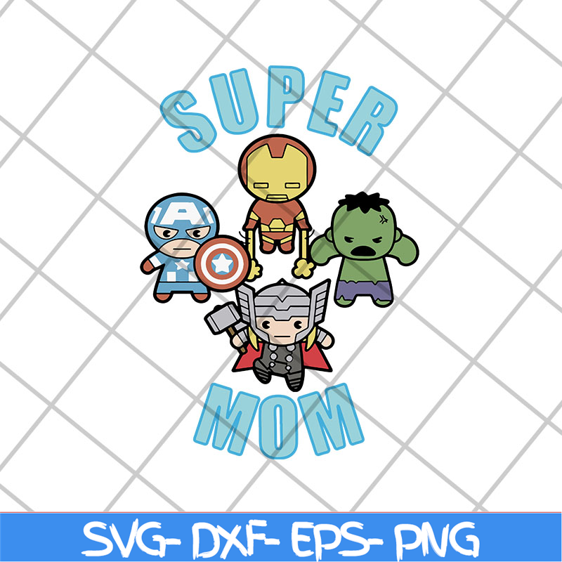 MTD26042112-Marvel Juniors Mothers Day Super Mom svg, Mother's day svg, eps, png, dxf digital file MTD26042112.jpg