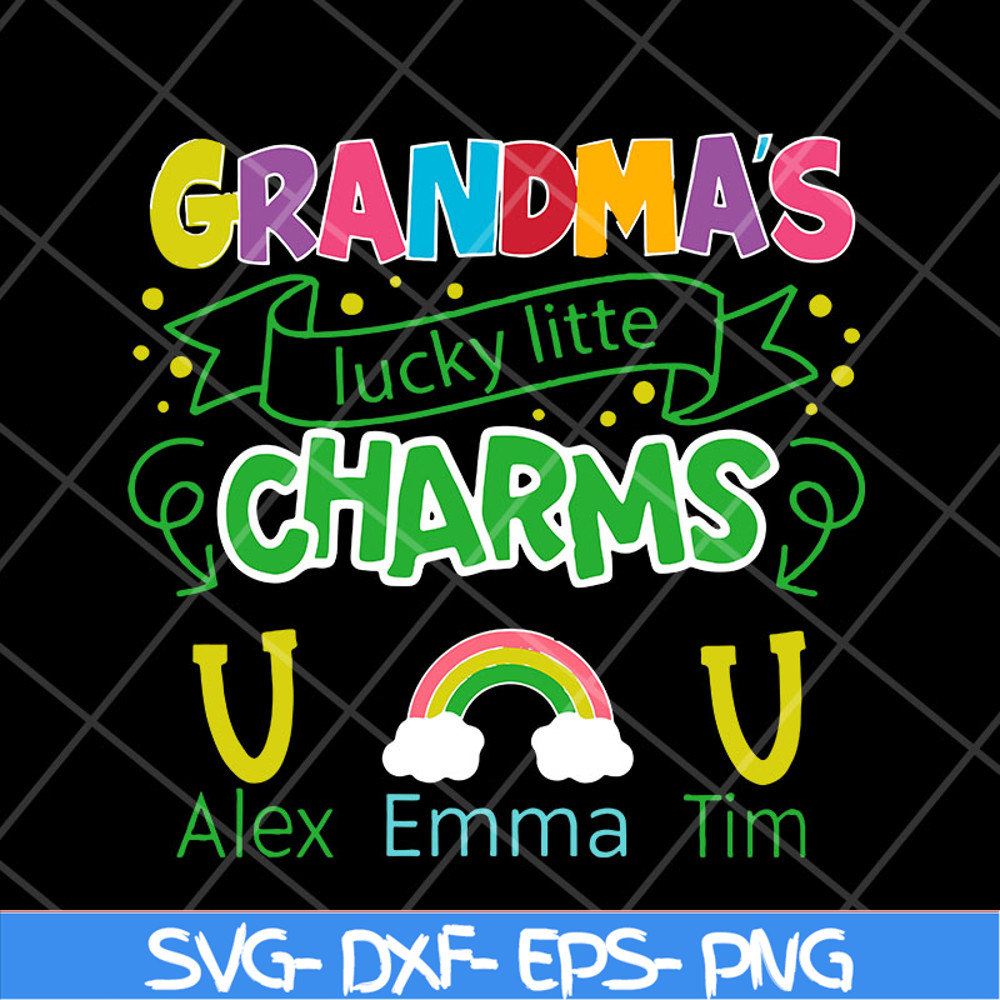 MTD27042122-Grandmas charmas svg, Mother's day svg, eps, png, dxf digital file MTD27042122.jpg