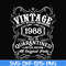 NBD0115-Vintage 1988 age in quarantined limited edition svg, limited edition svg, 1988 birthday svg, png, dxf, eps digital file NBD0115.jpg