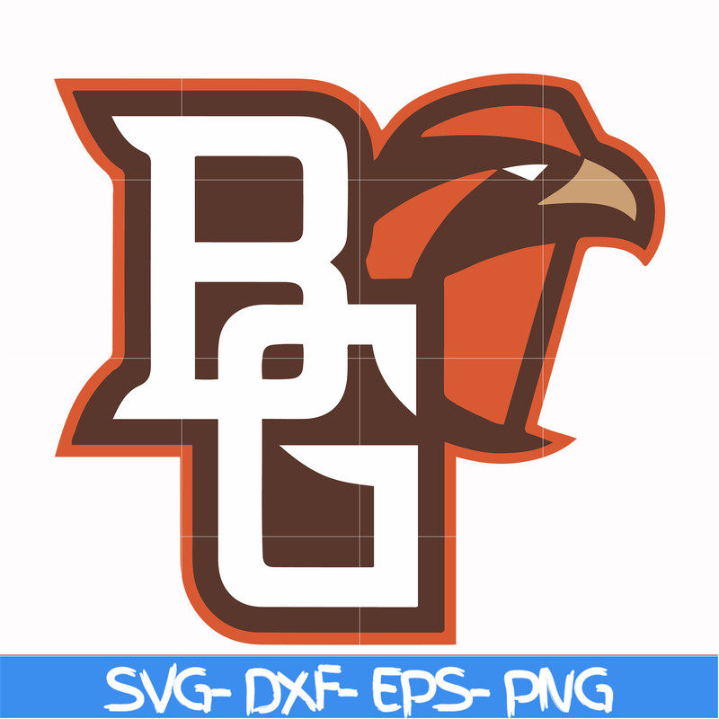 NCAA0000224-Bowling Green Falcons svg, png, dxf, eps file NCAA0000224.jpg