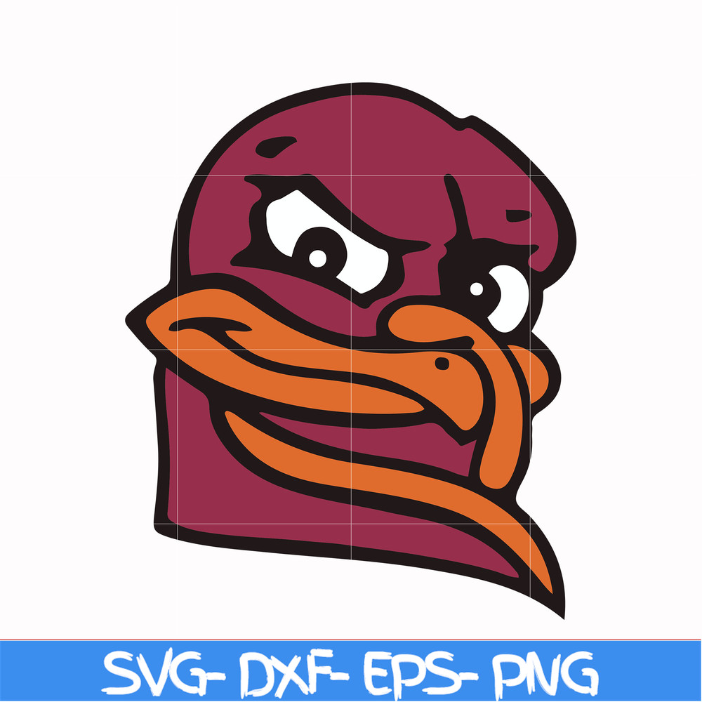 NCAA0000326-Virginia Tech Hokies svg, png, dxf, eps file NCAA0000326.jpg